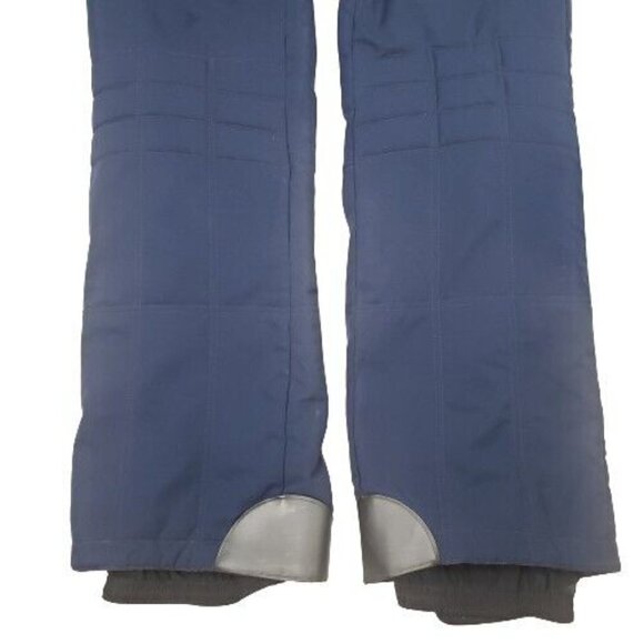 Schoeller Textil Snow Pants Navy Blue Size 38 Made In Hong Kong - Picture 2 of 8